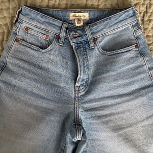 Madewell Curvy Perfect Vintage Wide Legged Cropped Jean Size 26